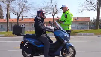 Trafikte motosiklet denetimlerinde rekor artış: 2026 yılında kaza bilançosu hafifledi