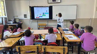 Nazilli'de minik öğrencilere diş sağlığı seferberliği