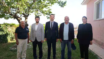 Karakaya köyünde vefalı buluşma: Kaymakamdan gaziye anlamlı ziyaret