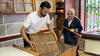 Ankara'da bin yıllık gelenek yeniden hayat buluyor: Tarımsal atıklar sanat eserine dönüşüyor