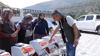 Tahtaköprü'de üretim seferberliği: 67 aileye milyonluk teknolojik destek