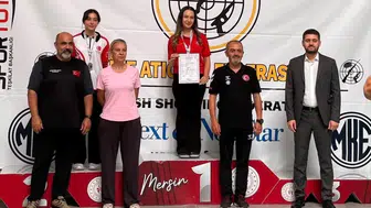 Milli atıcı İrem Denktaş'tan tarihi başarı: Rekorları altüst ederek zirveye yerleşti
