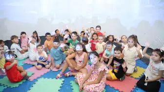 Yunusemre'de gökyüzü çocukların ayağına geldi: Uzayın derinliklerinde unutulmaz bir yolculuk