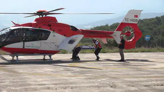 Nişan sevincini yarım bırakan kriz: Genç hasta için gökyüzünde acil seferberlik