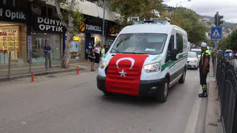 Görevi Başında Şehit Düşen Polise Amasya'da Duygusal Veda
