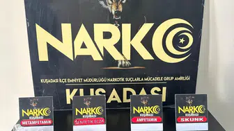 Kuşadası'nda narkotik baskın: Zehir tacirlerine geçit yok