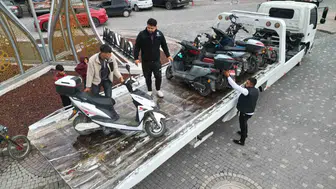 Bolvadin yollarında motosiklet operasyonu: Kuralsızlığa geçit yok