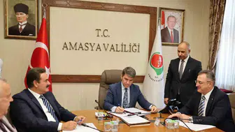 Amasya sanayisinde yeni dönem: Gümüşhacıköy için imzalar atıldı