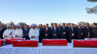 Yarım asır sonra gelen hüzünlü veda: Muratağa şehitleri dualarla defnedildi
