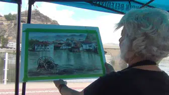 Osmancık’ın tarihi dokusu beş ülkeden gelen sanatçıların fırçasıyla ölümsüzleşti