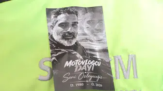 Motosiklet camiasının acı kaybı: Motovlogcu Dayı son yolculuğuna uğurlandı