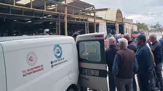 Burhaniye'de ulaşım ve tarım trafiğine pratik çözüm: Muayene ayağa geldi