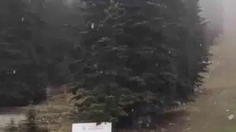 Beyaz örtü zirveye ulaştı: Uludağ'da kışın habercisi görüldü