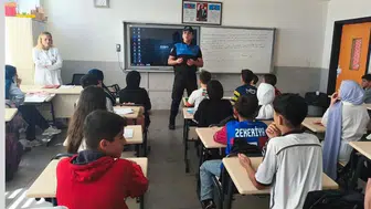 Kilisli öğrencilerin polislerle samimi buluşması: Geleceğe dair sorular yanıt buldu