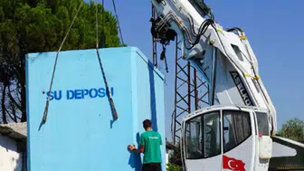 Menteşe’nin uzak köylerinde su çilesi bitiyor: Modern depolar yola çıktı