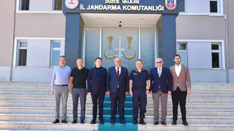 Düzce'de kritik atama sonrası ilk temas: İş dünyasından komutanlığa ziyaret