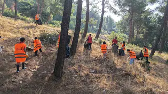 Kazma Bağları'nda örnek dayanışma: Doğayı korumak için el ele verdiler