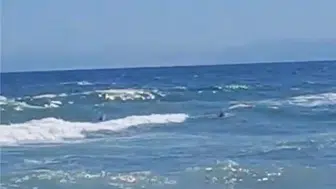 Tekirdağ'da poyraz dehşeti: Dalgalara kapılan 4 arkadaşı vatandaşlar kurtardı