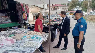 Aydıntepe'de Ahilik geleneği sokaklara taştı: Kaymakam Yıldırım esnafın kapısını çaldı