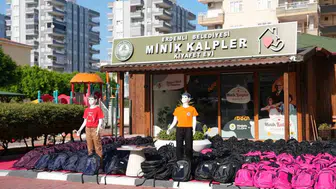 Erdemli'de eğitim seferberliği: Minik kalplerin okul heyecanına belediye dokunuşu