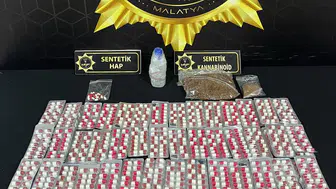 Malatya narkotik ekiplerinden zehir tacirlerine ağır darbe