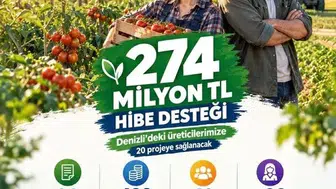 Denizli tarımında devrim niteliğinde hamle: 274 milyon liralık dev bütçe onaylandı