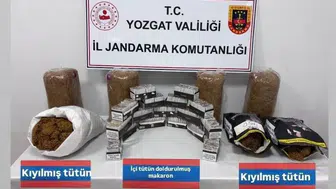 Yozgat'ta kaçak tütün operasyonu: İki ilçede eş zamanlı baskın