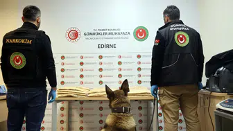 Kapıkule'de zehir tacirlerine geçit yok: TIR'ın gizli bölmelerinden tonlarca değil ama büyük bir vurgun çıktı