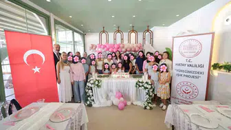 Hatay'da minik kalpler için düzenlenen özel gün unutulmaz anlara sahne oldu