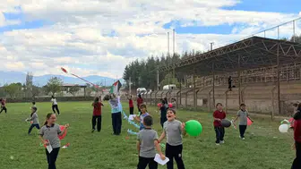 Denizli'nin minik yüreklerinden Gazze'ye gökyüzü dolusu umut mesajı