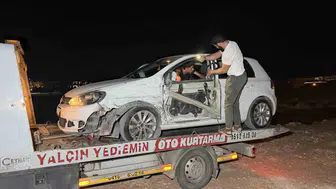 Çarpışmanın ardından sırra kadem bastılar: Kaza yerinde terk edilmiş araç şoku