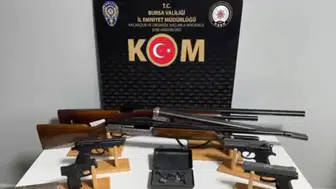 Bursa'da şafak operasyonu: Suç ağlarına ağır darbe