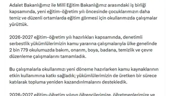 Okullarda yeni dönem öncesi hummalı çalışma: Binlerce yükümlü kolları sıvadı
