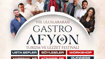 Afyonkarahisar'da gastronomi rüzgarı: Sinnada Resort dev organizasyonun kalbi oluyor