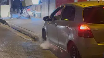Lastiği yolda kalan otomobille trafiği birbirine kattı: 3,32 promil alkolle direksiyon başına geçti