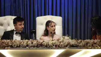 Basın camiasında çifte mutluluk: Ödülünü aldı, nikah masasına oturdu