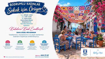 Bodrum sokaklarında ilmek ilmek estetik dokunuş: Kadınlar şehri renklendirmeye hazırlanıyor