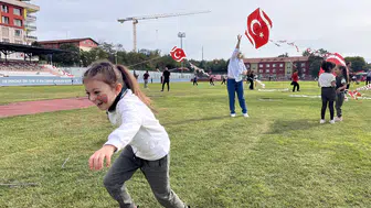 Edirne semalarında Filistin için yükselen umut: 250 çocuktan dünyaya barış çağrısı