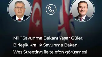 Ankara ve Londra hattında kritik savunma trafiği: Bakan Güler'den önemli temas