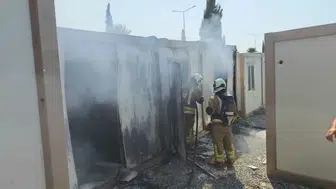 Hatay'da korkutan yangın: Yaşam alanı küle döndü