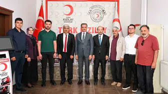 Erzurum'da Dayanışma Rüzgarı: Vali Baruş'tan Kızılay'a Yakın Markaj