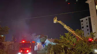 Kayseri'de korku dolu anlar: Müstakil ev alevlere teslim oldu