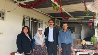 Sultanhisar'da kapı kapı dolaşıyor: Devletin şefkat eli evlere ulaşıyor