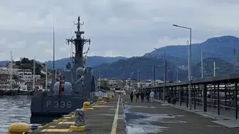 Marmaris kıyılarında gurur günü: TCG Zıpkın kapılarını vatandaşlara açtı