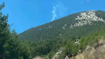 Fethiye'de korkutan orman yangını: Ekiplerin zamanla yarışı sonuç verdi