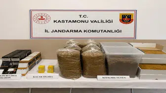 Kastamonu'da kaçakçılık operasyonu: Binlerce makaron ele geçirildi