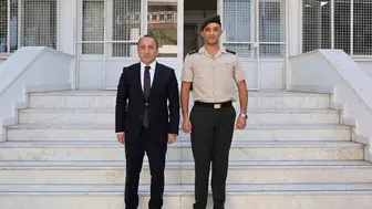 Çine'de Askerlik Şubesi'nde yeni dönem: Kaymakam Erdoğan'dan ilk ziyaret