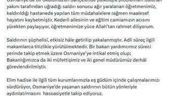 Osmaniye'de eğitim camiasını yasa boğan saldırı: Okul bahçesinde kanlı hesaplaşma