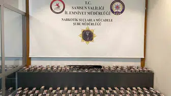 Samsun'da zehir tacirlerine operasyon: Binlerce hap ele geçirildi