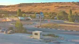 Isparta'da dehşet anları: Kavşakta LNG tankeri ile kamyon çarpıştı